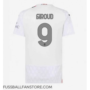 AC Milan Olivier Giroud #9 Replik Auswärtstrikot Damen 2023-24 Kurzarm